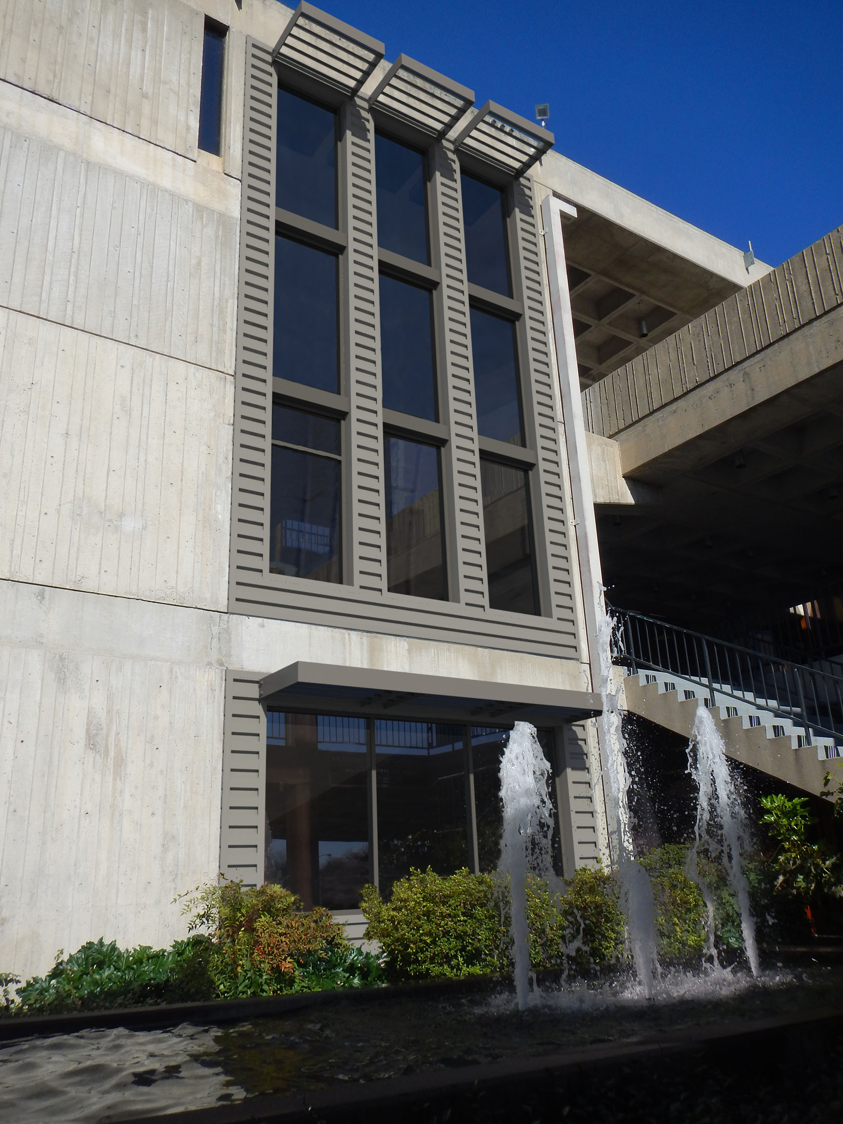 Redding Civic Auditorium Window Wall Window Wall Replacement